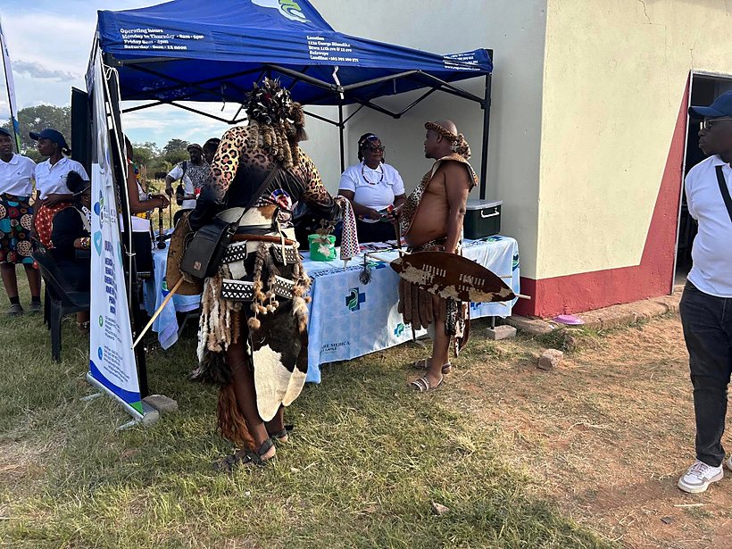 Rugare representatives welcoming participants at a cultural community gathering